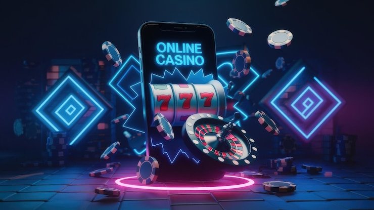 Panel pengaturan nilai taruhan di Slot Games
